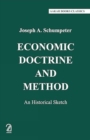 Image for Economic Doctrine and Method: