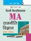Image for University of Delhi (Du) M.A. Political Science Entrance Exam Guide
