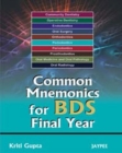 Image for Common Mnenmonics for BDS Final Year : 2010