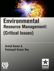 Image for Environmental Resource Management: (Critical Issues)