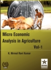 Image for Micro Economic Analysis in Agriculture Vol. 1
