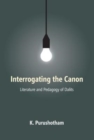 Image for INTERROGATING thE CANON : Literature and Pedagogy of Dalits
