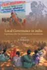 Image for Local Governance in India : Experiences after the Constitutional Amendments