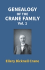 Image for Genealogy of the Crane Family (1st Vol)