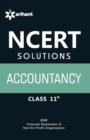 Image for Ncert Solutions - Accountancy for Class 11th