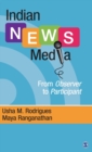Image for Indian news media  : from observer to participant