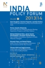 Image for India Policy Forum 2013-14: Volume 10