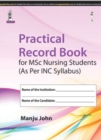Image for Practical Record Book for MSc Nursing Students