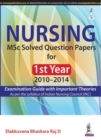Image for Nursing MSc Solved Question Papers for 1st Year