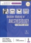 Image for Decision making in anesthesiology  : an algorithmic approach