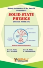 Image for PHYSICS Solid State Physics (Paper - XVI)