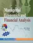 Image for Managerial Economics and Financial Analysis