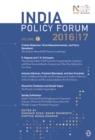 Image for India policy forum 2016-17Volume 13