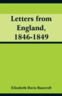 Image for Letters from England, 1846-1849