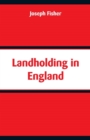 Image for Landholding In England