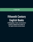 Image for Fifteenth century English books