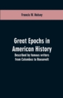 Image for Great epochs in American history