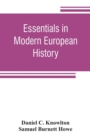 Image for Essentials in modern European history