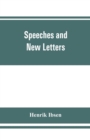 Image for Speeches and new letters