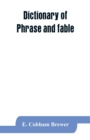 Image for Dictionary of phrase and fable