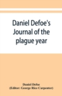 Image for Daniel Defoe&#39;s Journal of the plague year