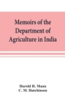 Image for Memoirs of the Department of Agriculture in India; Cephaleuros virescens, Kunze : the red rust of tea