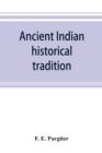 Image for Ancient Indian historical tradition
