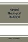 Image for Harvard Theological Studies VI : The style and literary method of Luke