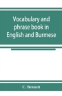 Image for Vocabulary and phrase book in English and Burmese