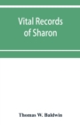 Image for Vital records of Sharon, Massachusetts, to the year 1850