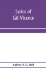 Image for Lyrics of Gil Vicente