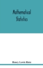 Image for Mathematical statistics