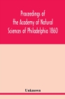 Image for Proceedings of the Academy of Natural Sciences of Philadelphia 1860