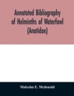 Image for Annotated Bibliography of Helminths of Waterfowl (Anatidae)