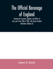 Image for The official baronage of England, showing the succession, dignities, and offices of every peer from 1066 to 1885, with sixteen hundred illustrations (Volume II)