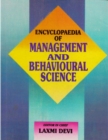 Image for Encyclopaedia of Management and Behavioural Science Volume-1 (The Management)