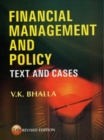 Image for Financial Management And Policy (Text And Cases) 9th Edition