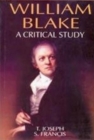 Image for William Blake A Critical Study (Encyclopaedia Of World Great Poets Series)