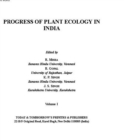 Image for Progress of Plant Ecology in India Volume I