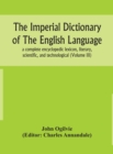 Image for The imperial dictionary of the English language : a complete encyclopedic lexicon, literary, scientific, and technological (Volume III)
