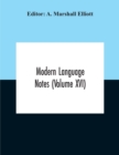 Image for Modern Language Notes (Volume Xvi)