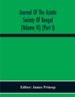 Image for Journal Of The Asiatic Society Of Bengal (Volume Vi) (Part I)