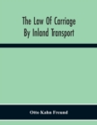 Image for The Law Of Carriage By Inland Transport