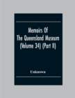 Image for Memoirs Of The Queensland Museum (Volume 34) (Part Ii)