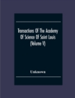 Image for Transactions Of The Academy Of Science Of Saint Louis (Volume V)