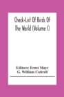 Image for Check-List Of Birds Of The World (Volume I)