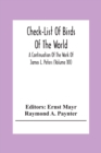 Image for Check-List Of Birds Of The World; A Continuation Of The Work Of James L. Peters (Volume Xii)
