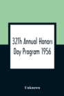 Image for 32Th Annual Honors Day Program 1956