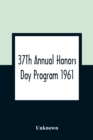 Image for 37Th Annual Honors Day Program 1961