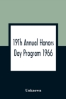Image for 19Th Annual Honors Day Program 1966